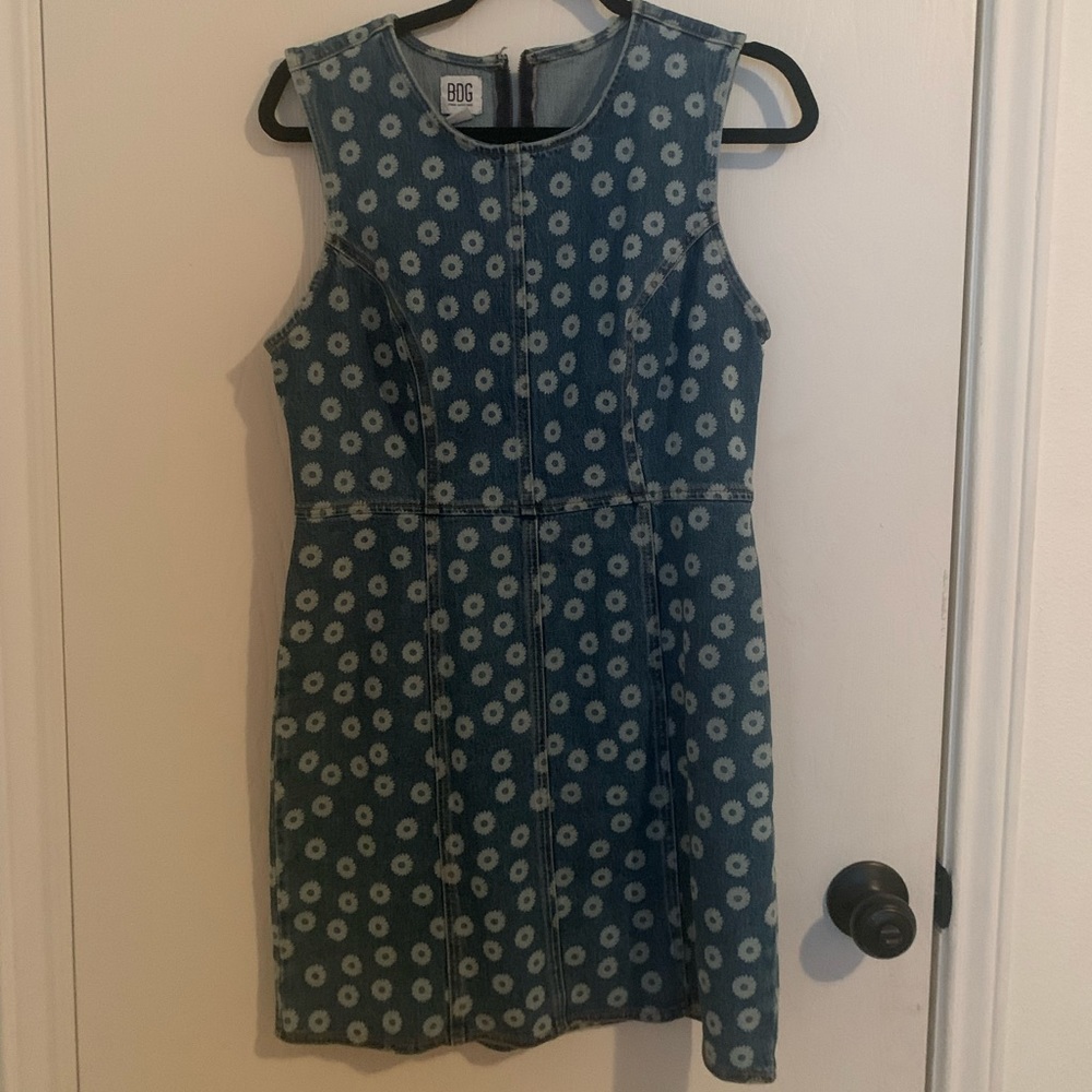 Jean daisy summer dress